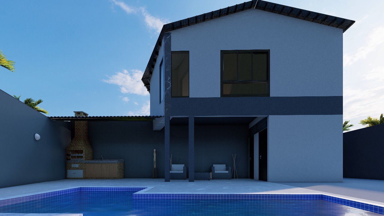 CASA NOVA EM ALTO PADRÃO PARA VENDA NO JD SUARÃO A 150 METROS DO MAR EM ITANHAÉM/SP