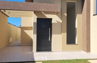 CAS261431 VENHA MORAR NA PRAIA!!! CASA NOVA PARA VENDA DE 02 DORMITORIOS NO JD GRANDESP LADO PRAIA EM ITANHAÉM/SP