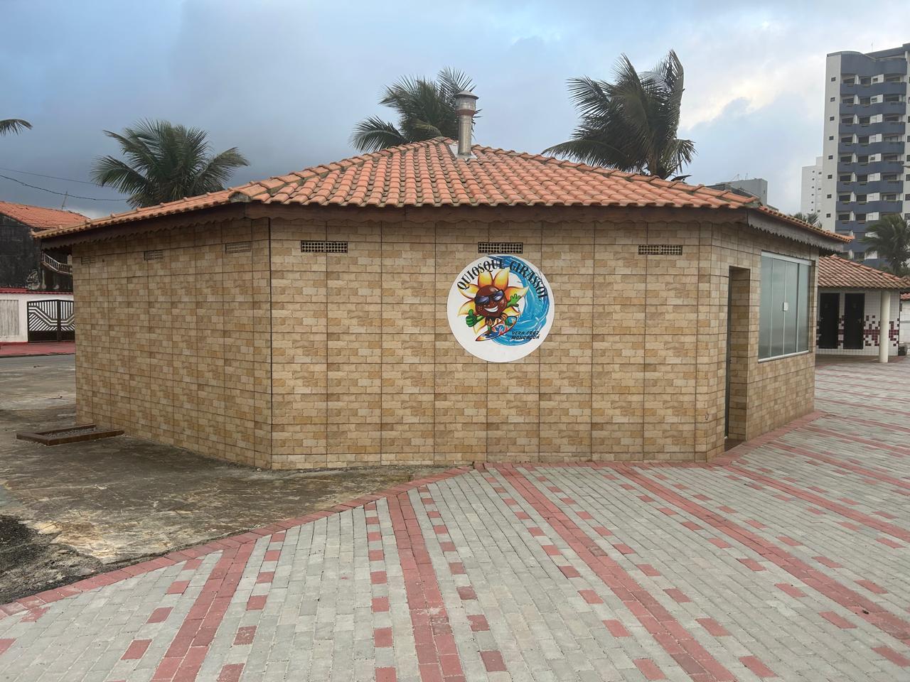 Quiosque à venda em Mongaguá na Praia Vera Cruz pronto para trabalhar!