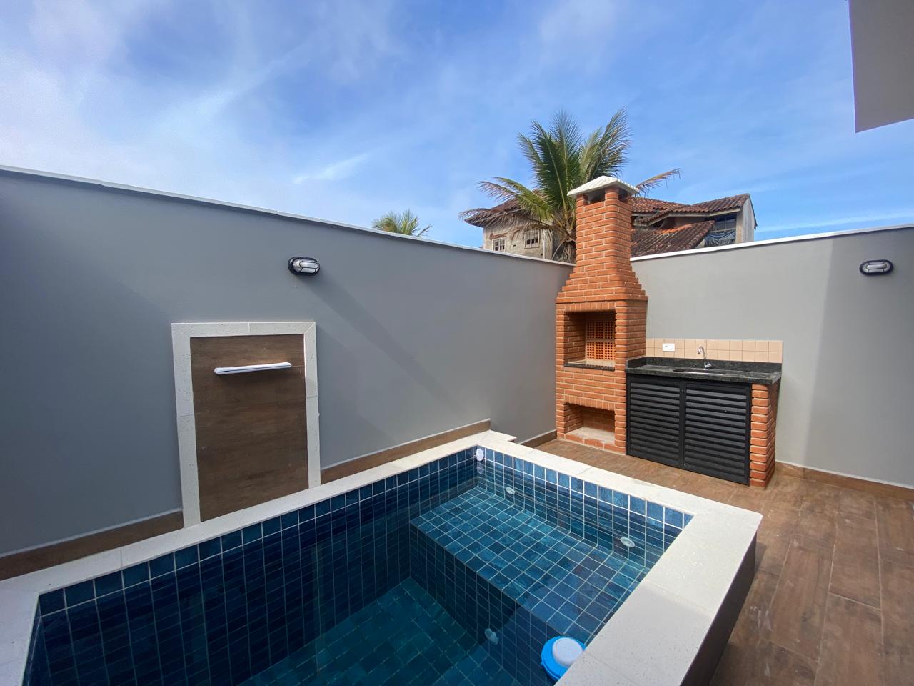 CAS261330 Casa em Peruíbe no Jardim Imperador com piscina e cozinha planejada