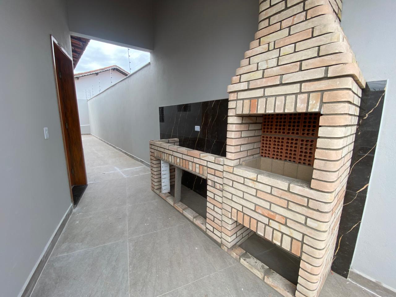 CAS261320 Casa nova em Mongaguá Balneário Plataforma com piscina lado praia