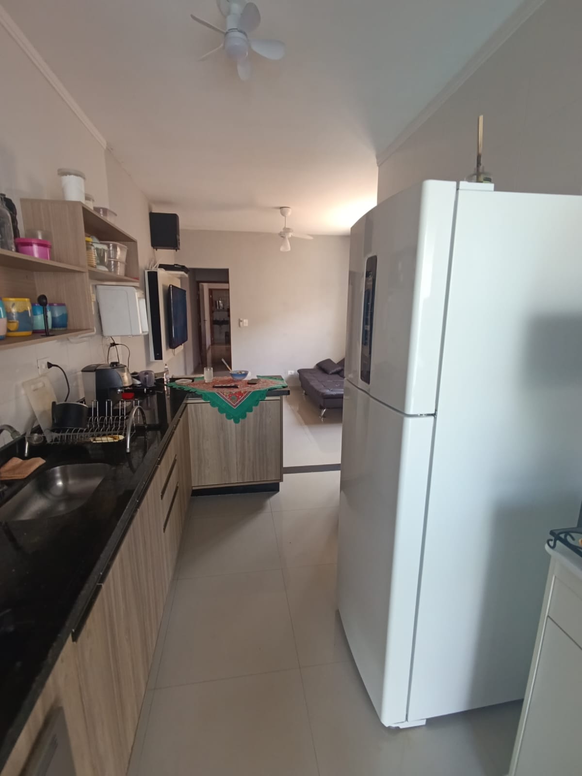 CAS261295 Casa no Suarão Itanhaém com piscina de alvenaria a 500m da praia