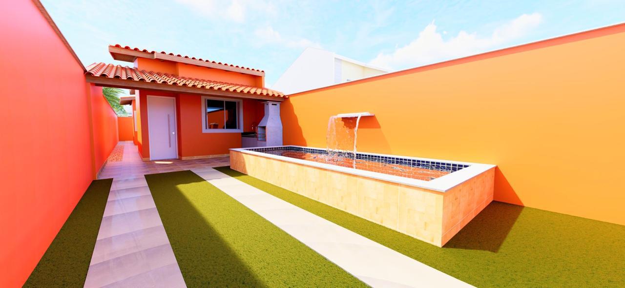 CAS261343 Casa em Itanhaém no Jardim Jamaica com piscina (NÃO GEMINADA)