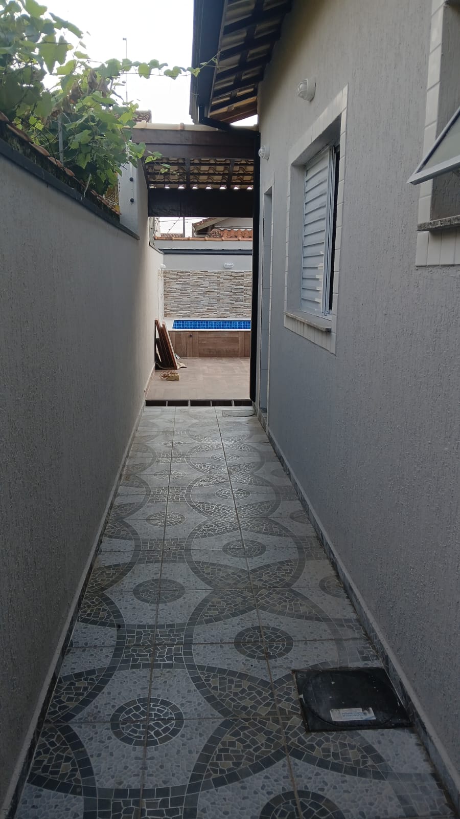 CAS261352 Casa Nova com Piscina no São Fernando Itanhaém – 02 Dormitórios