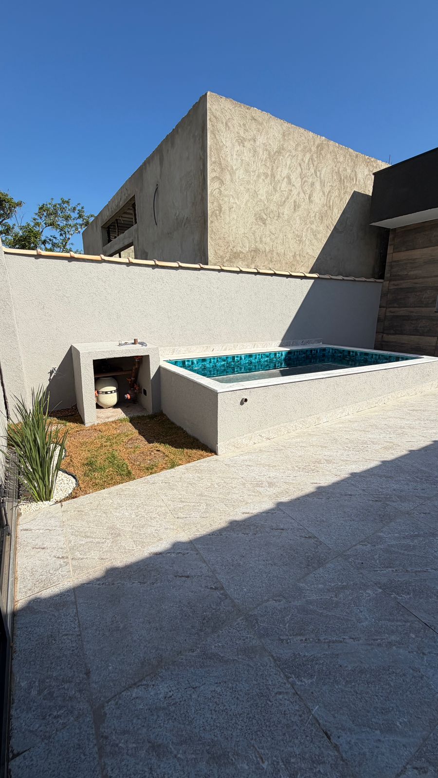 CAS261364 Casa Nova no Balneário Verde Mar Itanhaém – 02 Dormitórios com Piscina