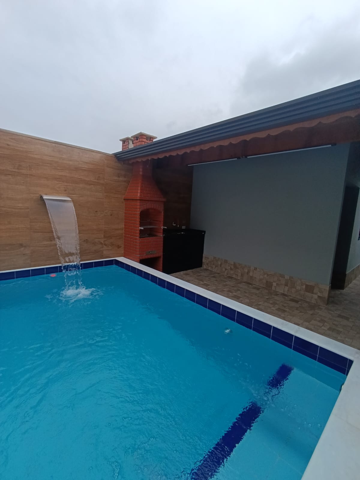 CAS261366 Casa Nova no Balneário Verde Mar Itanhaém – 02 Dormitórios com Piscina