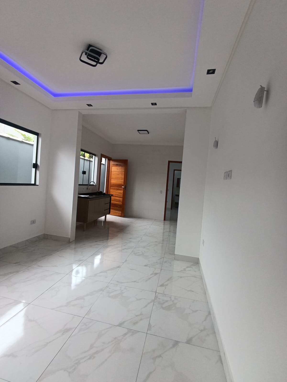 CAS261366 Casa Nova no Balneário Verde Mar Itanhaém – 02 Dormitórios com Piscina