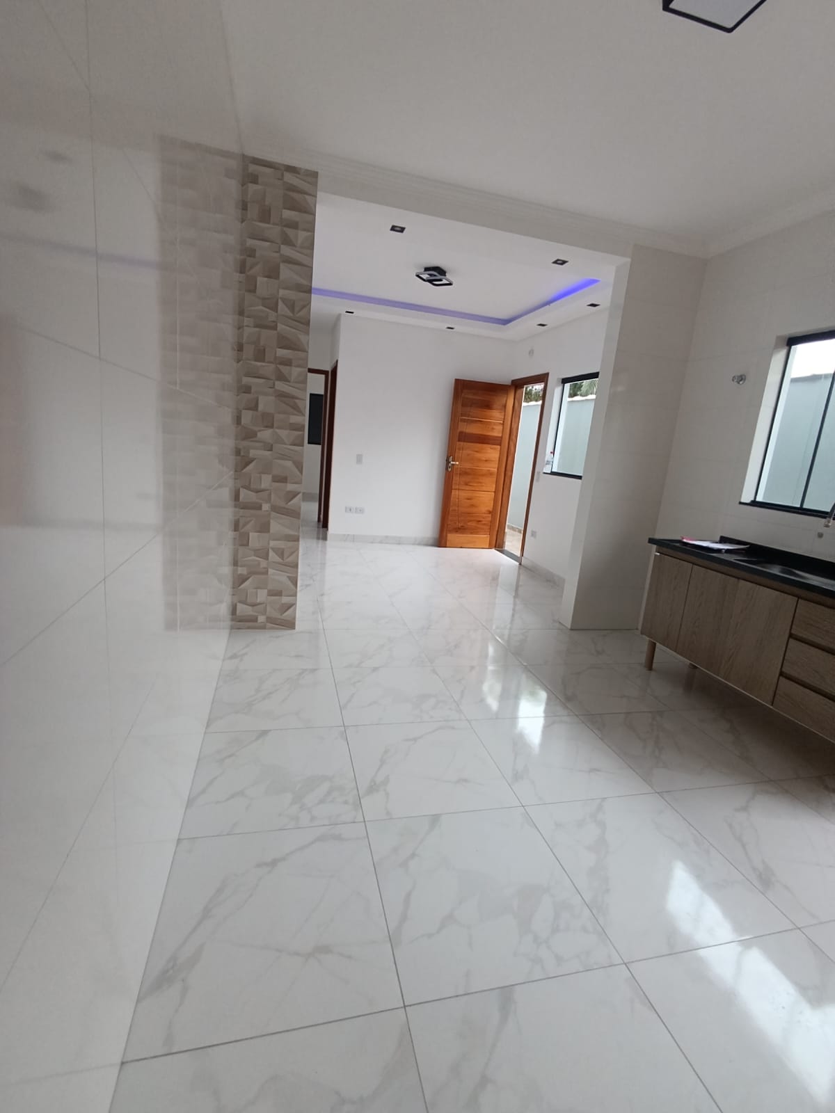 CAS261366 Casa Nova no Balneário Verde Mar Itanhaém – 02 Dormitórios com Piscina